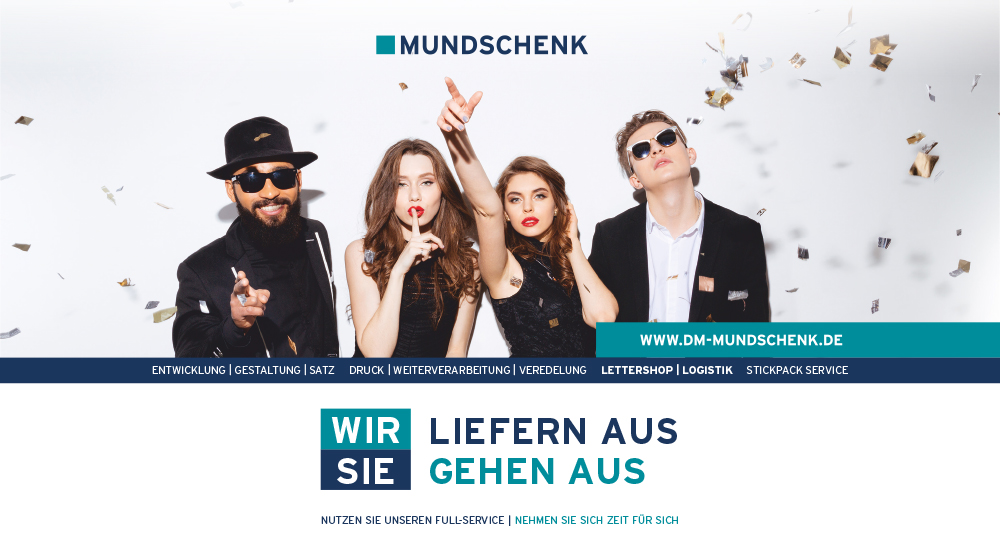 MUNDSCHENK Imagekampagnie